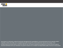 Tablet Screenshot of govanbrown.com